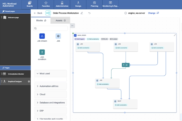 Anwendungen und Infrastruktur mit HCL Universal Orchestrator integrieren